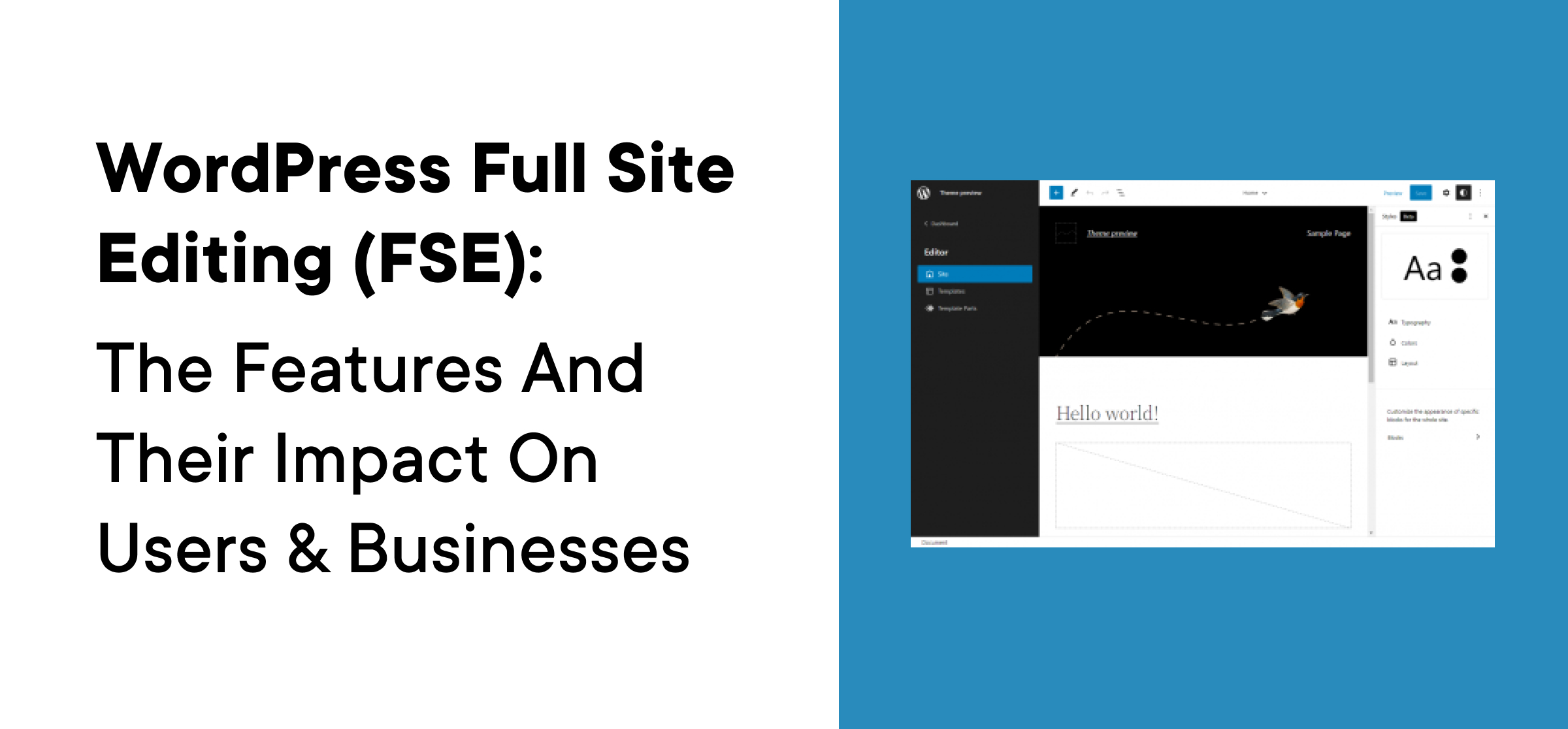 WordPress Full Site Editing