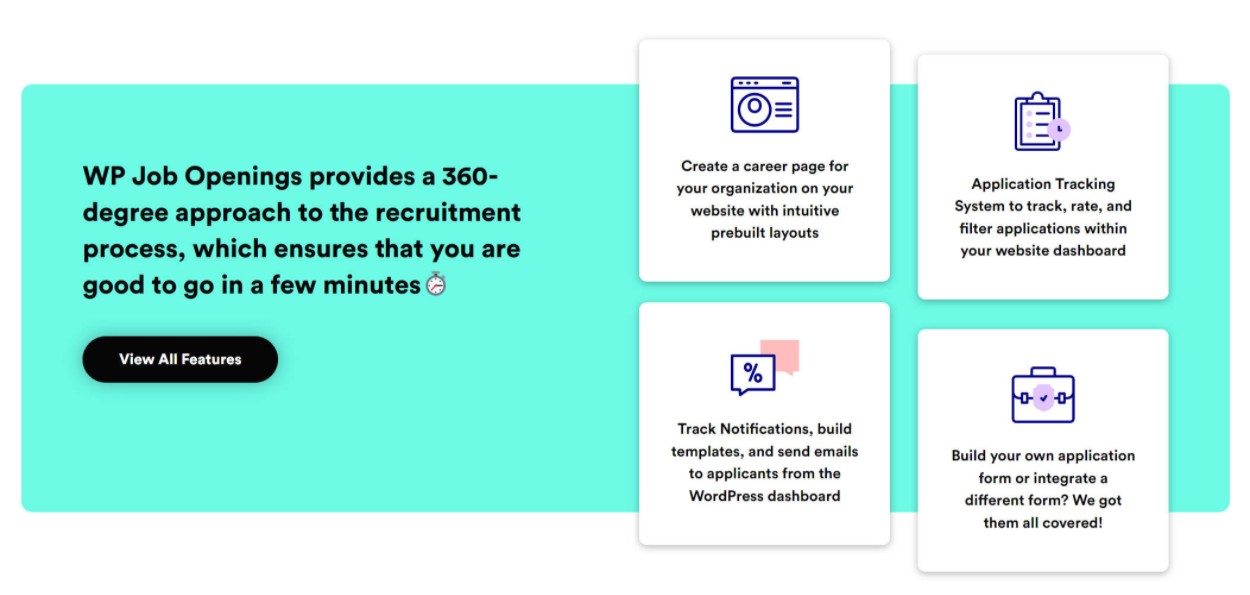 The WP Job Openings plugin makes it easy to create a WordPress job listing page
