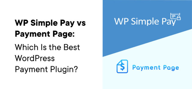 WP Simple Pay vs Payment Page