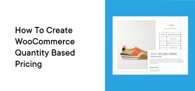 Create WooCommerce Quantity Based Pricing