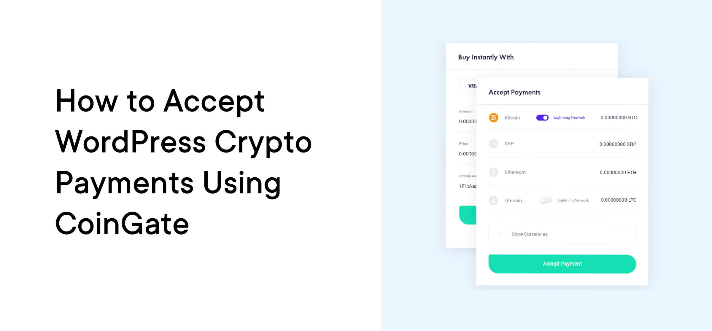 WooCommerce Crypto Payments Using CoinGate