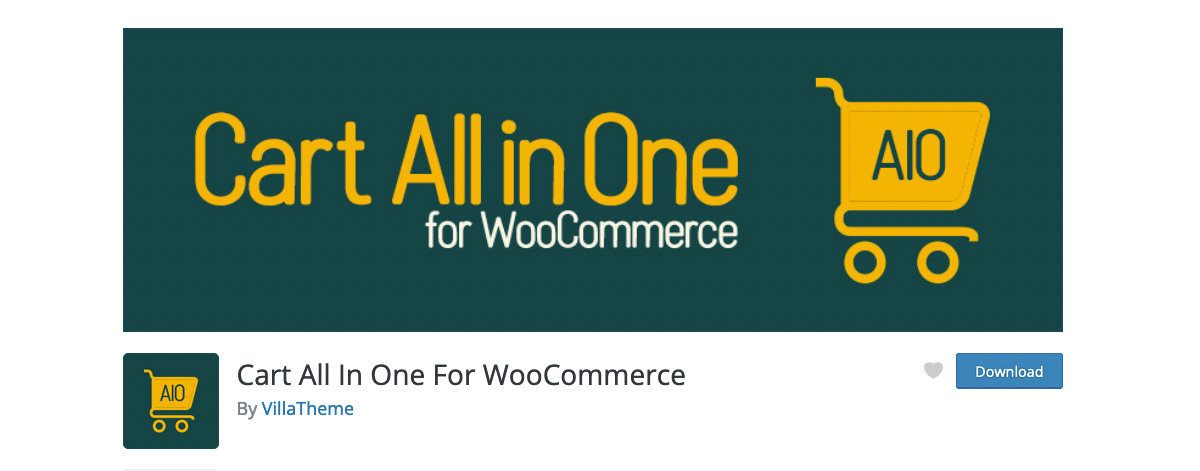 Cart All In One, a free WooCommerce shopping cart plugin
