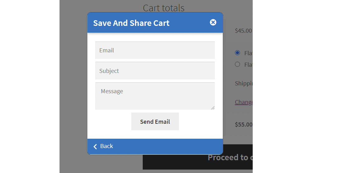 Save and Share Cart, a WooCommerce plugin to share your shopping cart