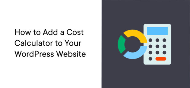 WP Cost Calculator
