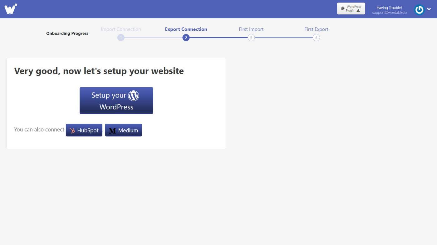 Install the Wordable plugin