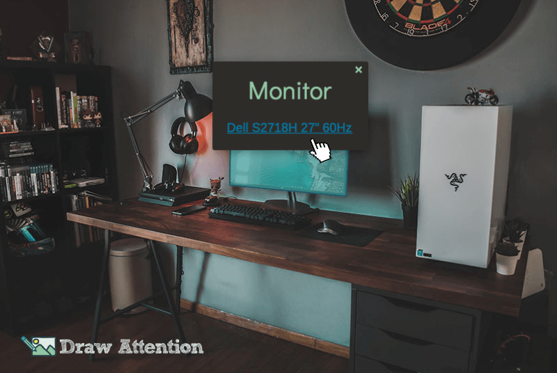 Interactive image with clickable affiliate links.
