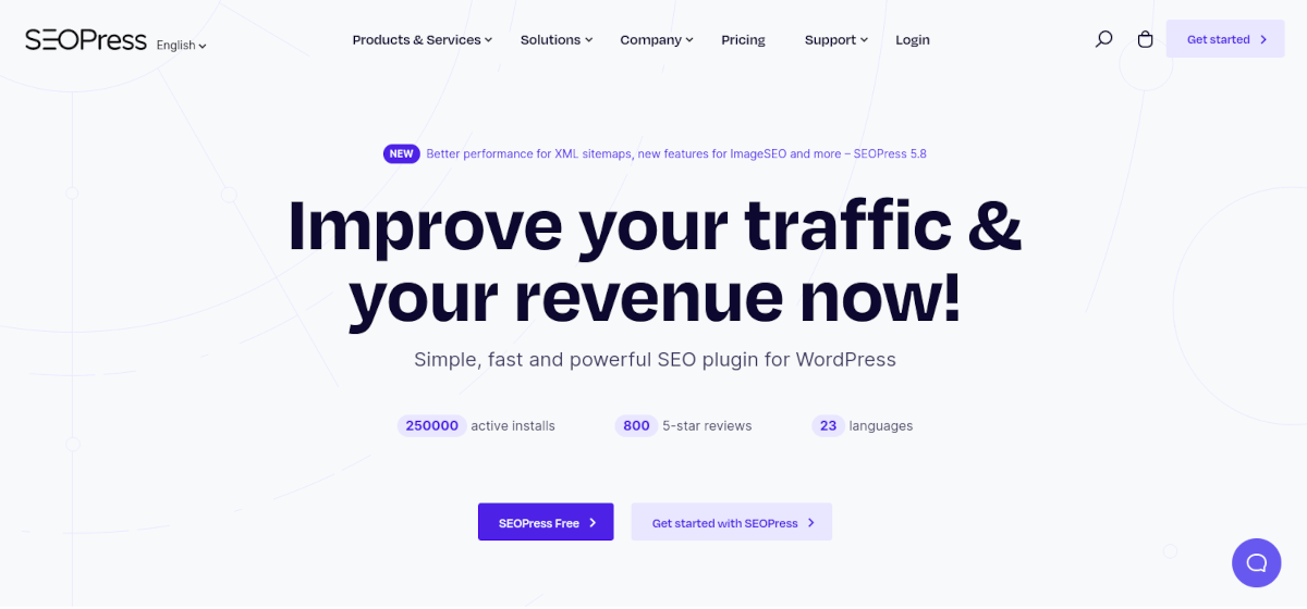 SEOPress website