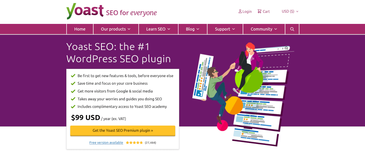 Yoast website