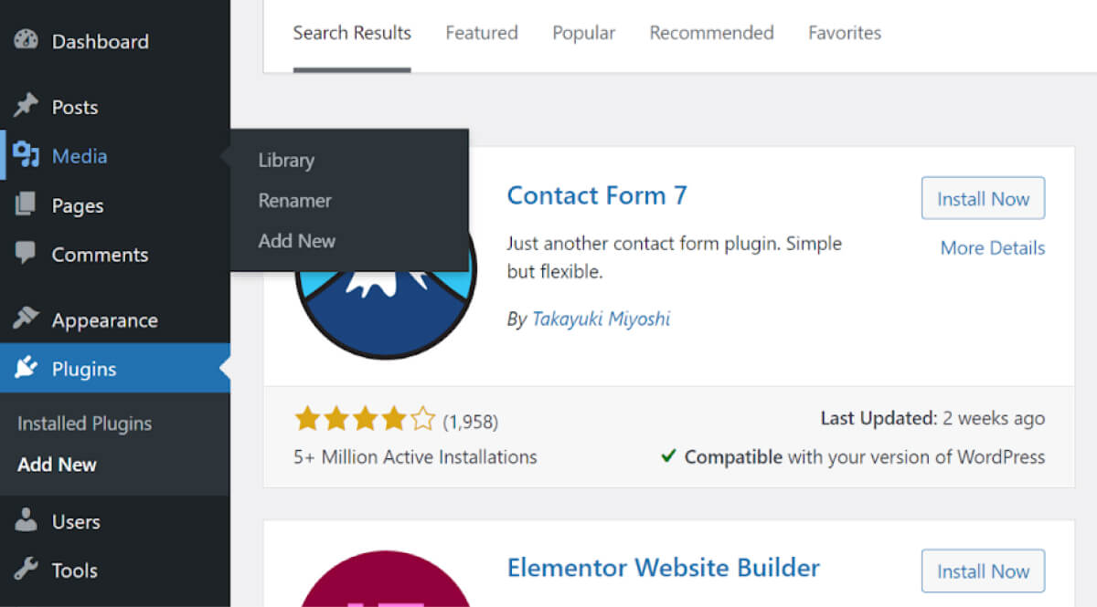 media-file-renamer-menu