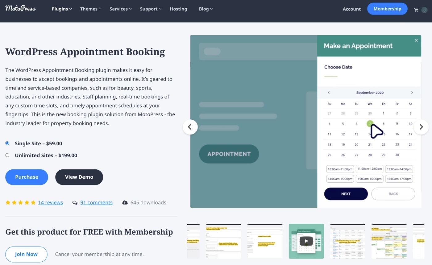 MotoPress Appointment Booking review