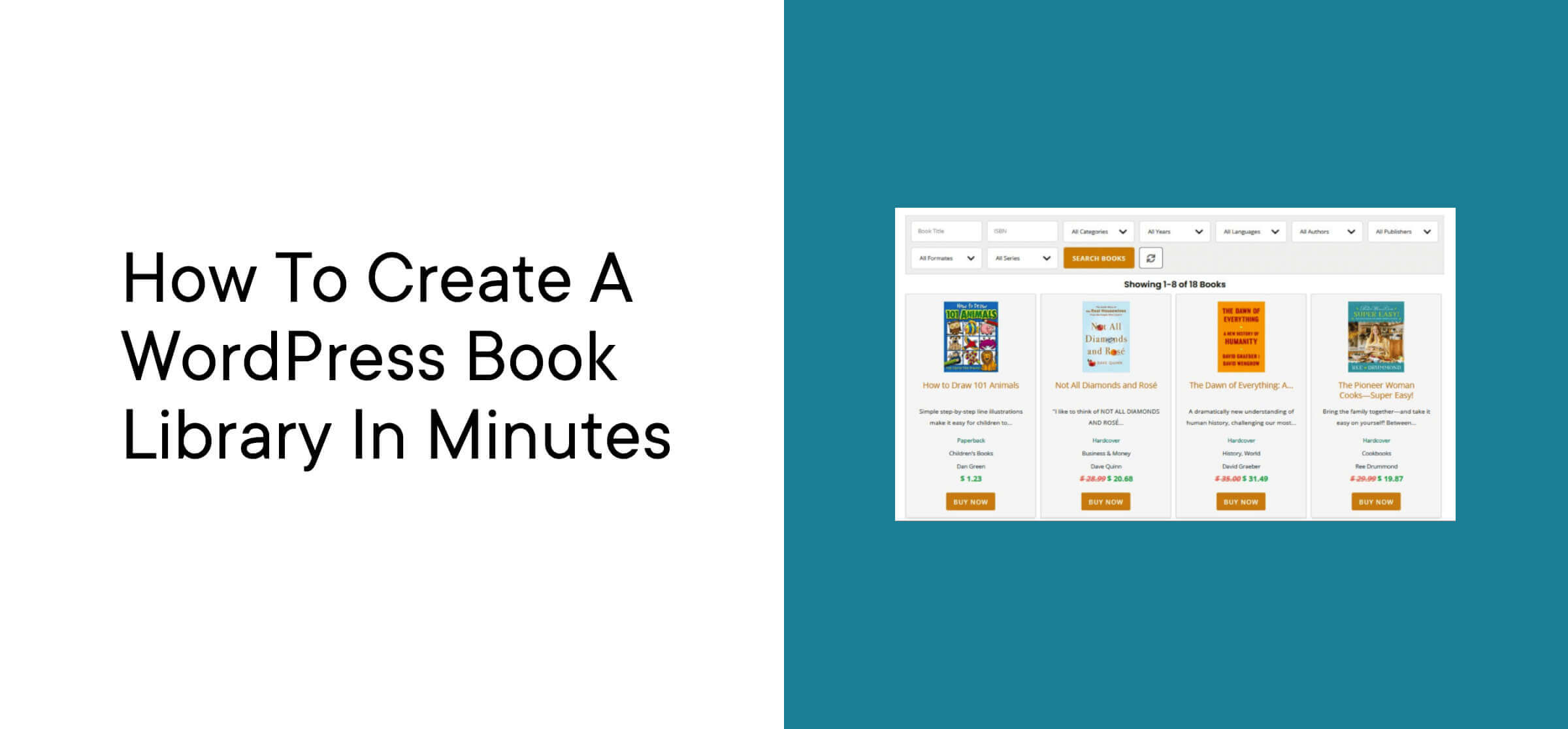 How to Create a WordPress Book Library in Minutes