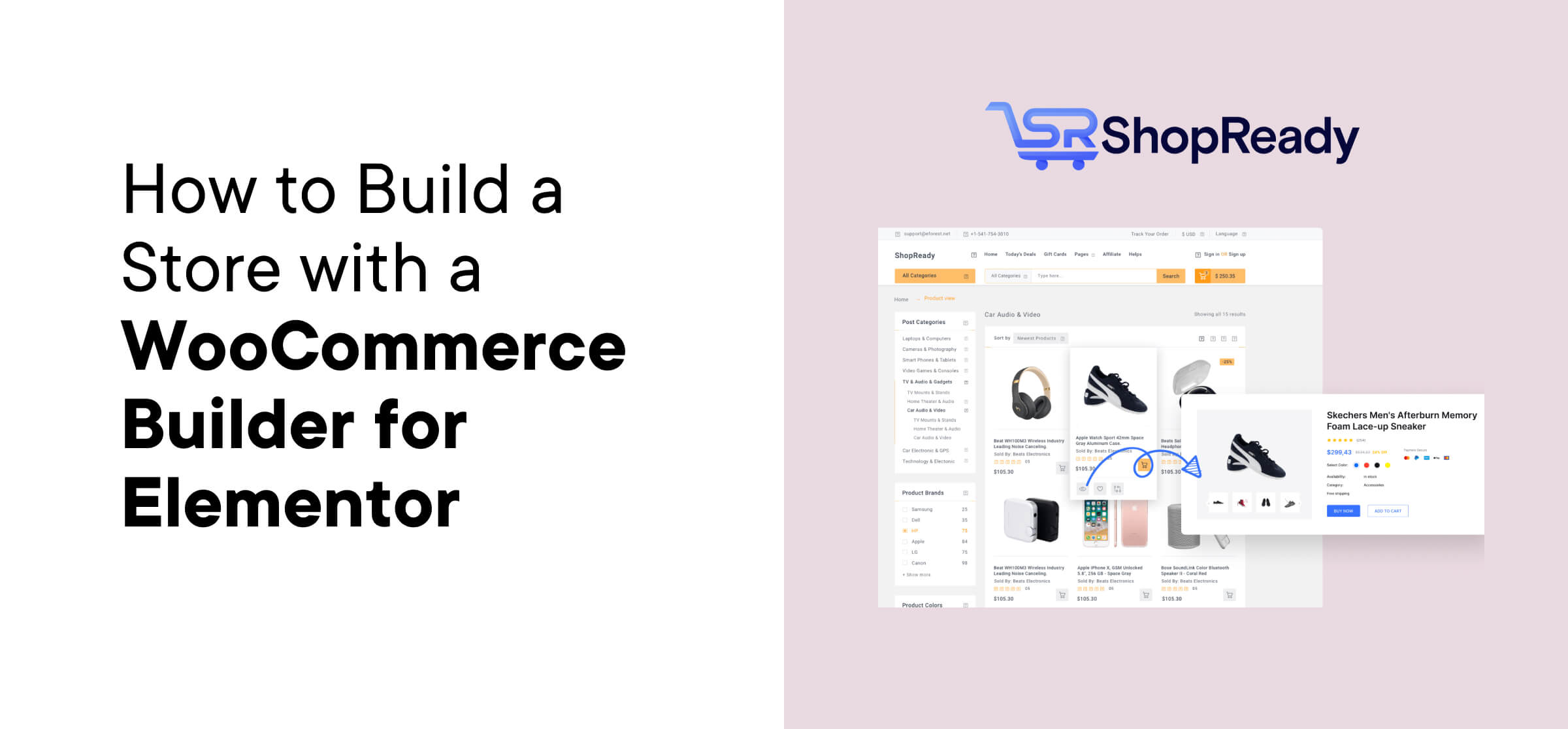 How to Build a Store with a WooCommerce Builder for Elementor