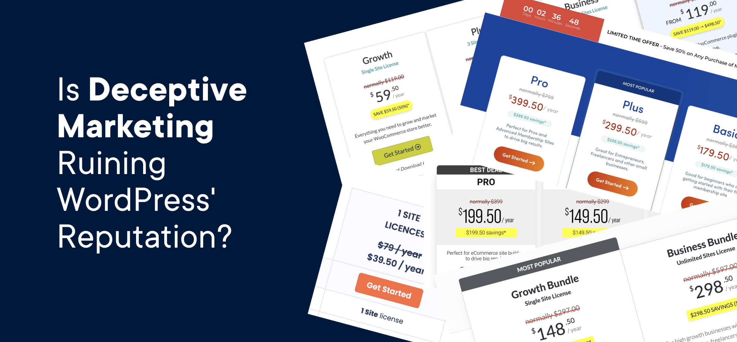 Is Deceptive Marketing Ruining WordPress' Reputation