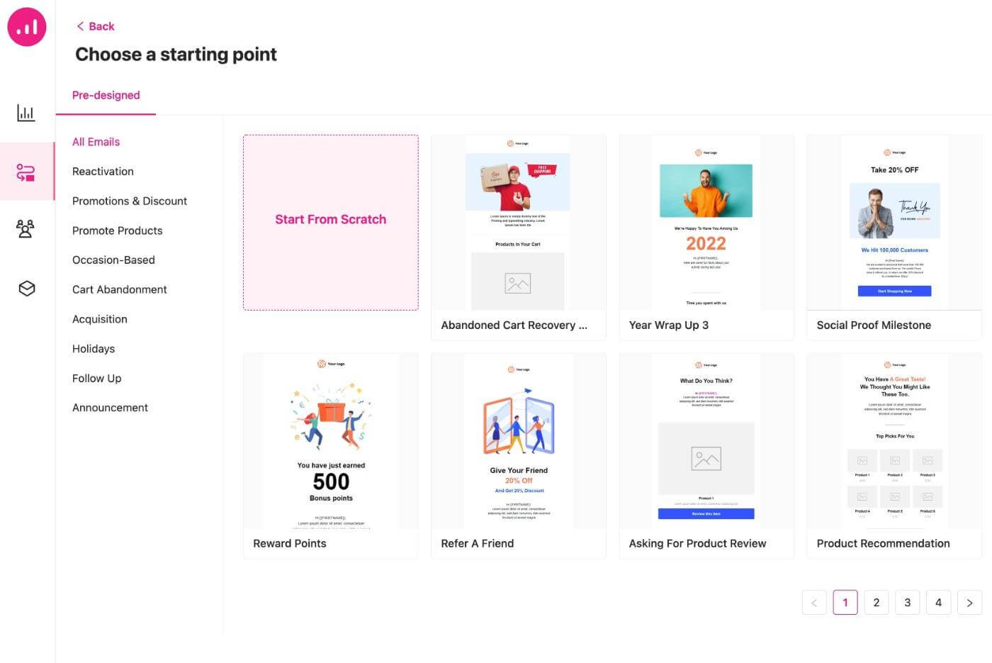 Email templates