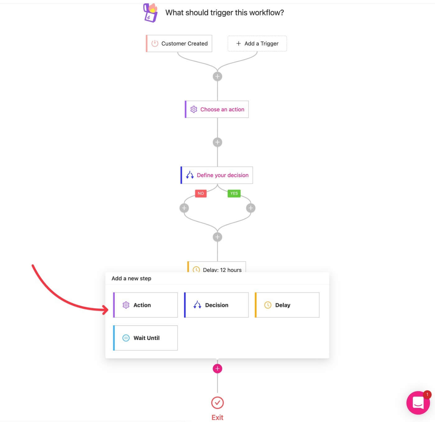 Growmatik Workflow builder review