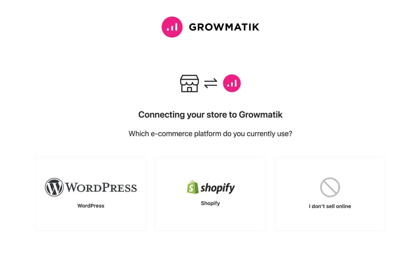 Growmatik setup