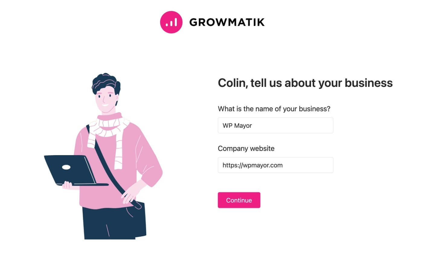ADd business details