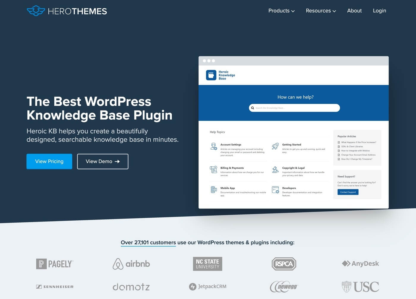 Heroic Knowledge Base plugin