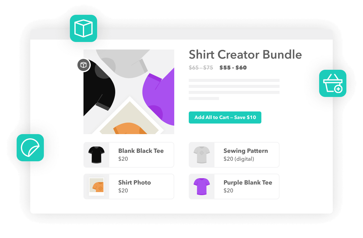 WooCommerce product bundles example graphic from IconicWP.