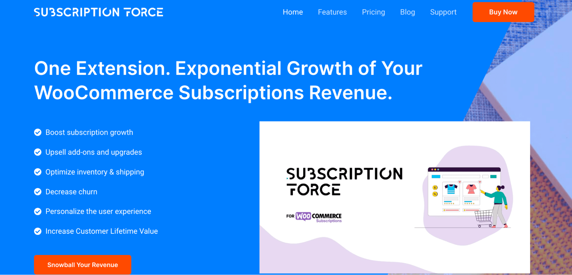SubscriptionForce for WooCommerce.