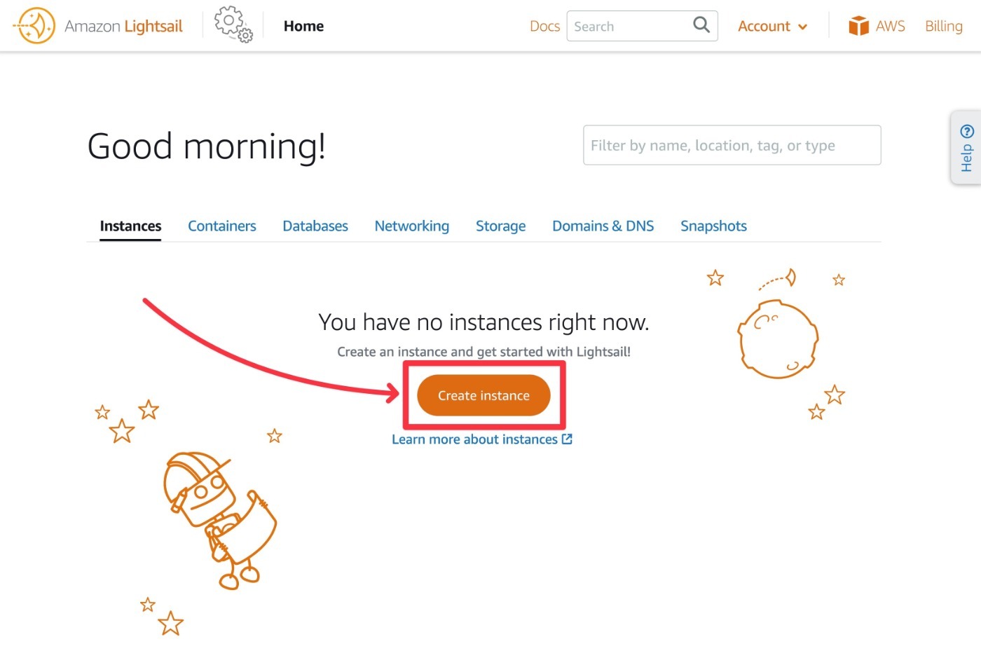 Create an instance