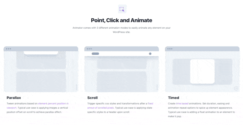 Animator animation types