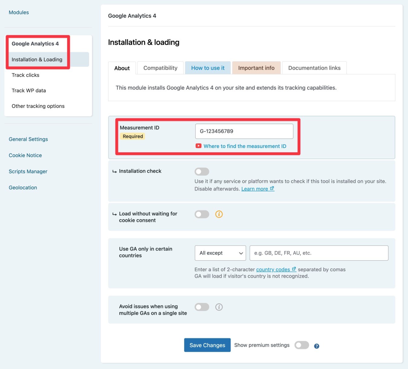 Adding Google Analytics to WP FullPicture