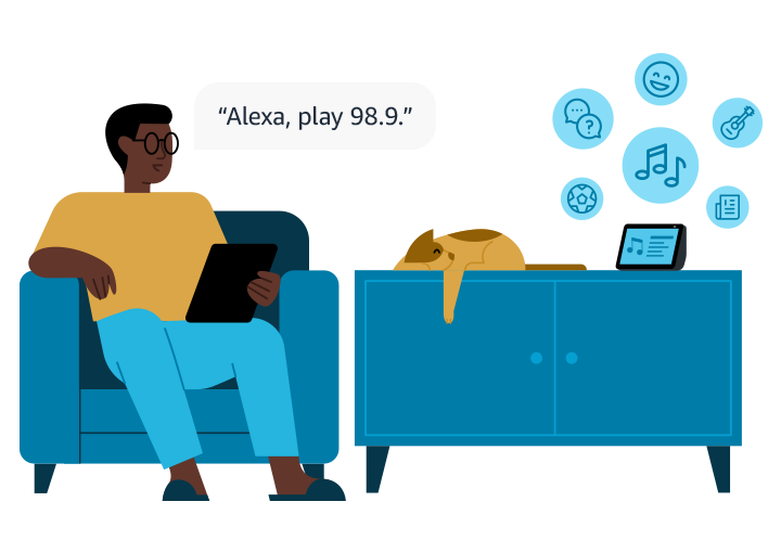 eCommerce Trend 2023, Alexa, play 98.9