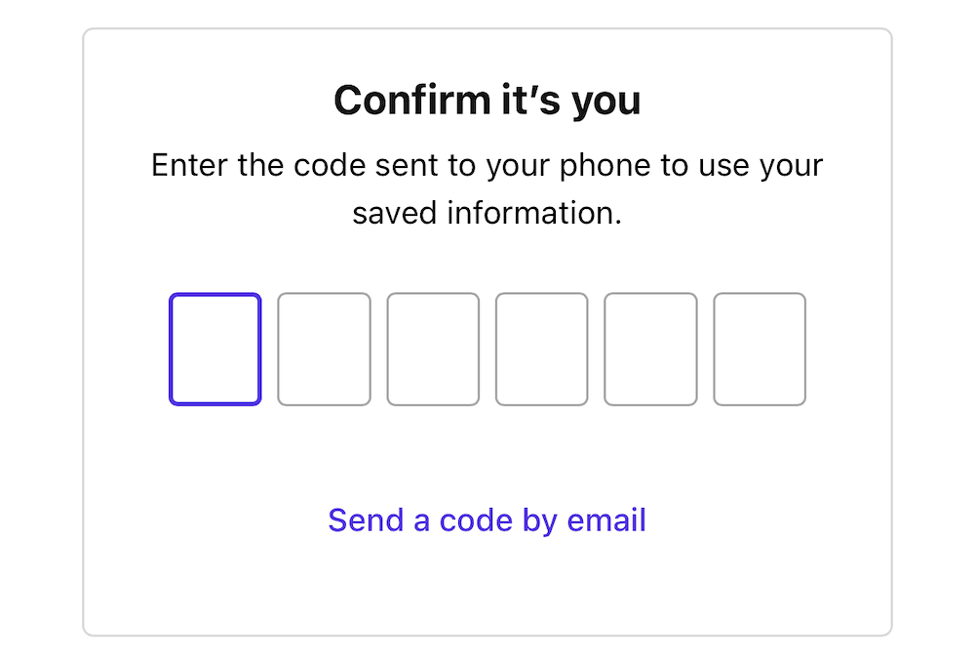 Two-factor authentication