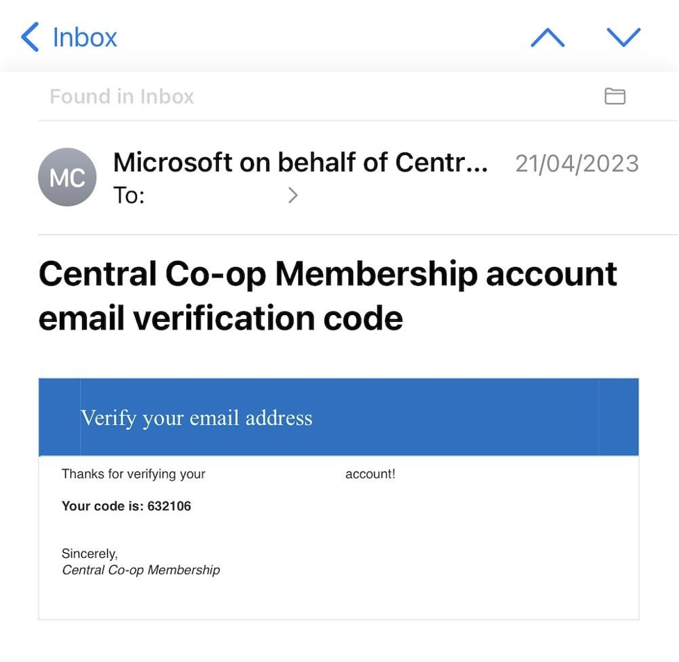 Receiving an email notification to authenticate a login session.