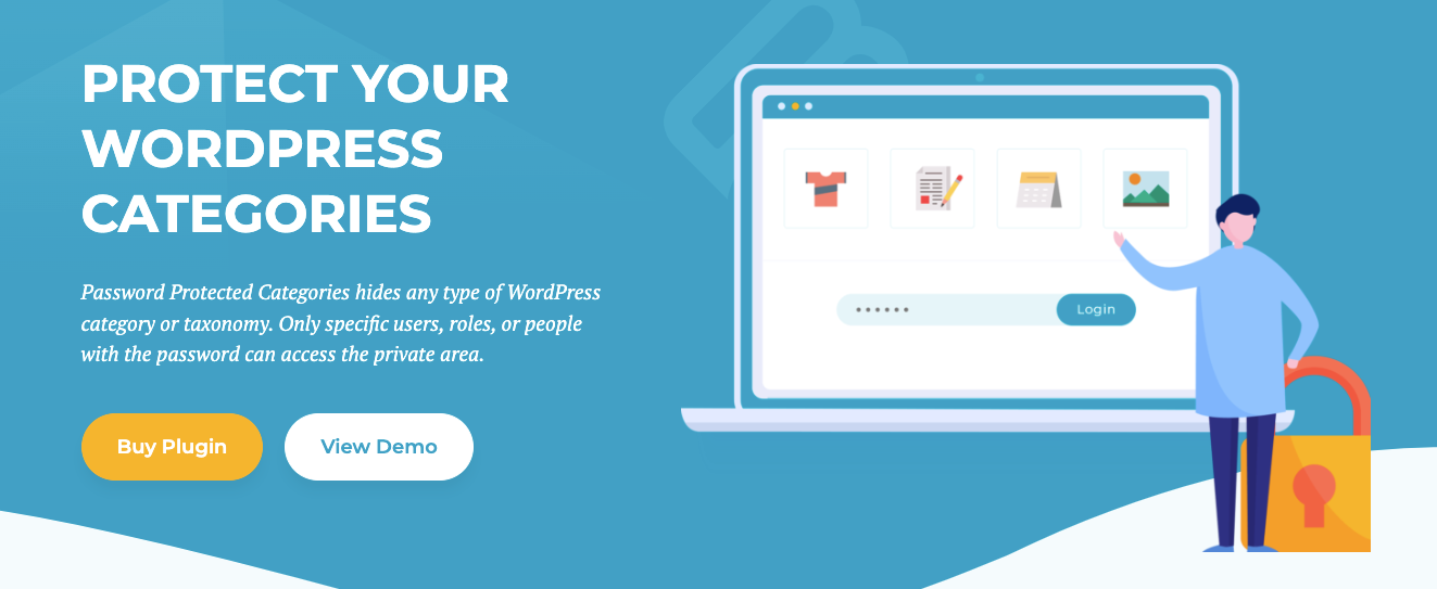 Password Protected Categories Plugin