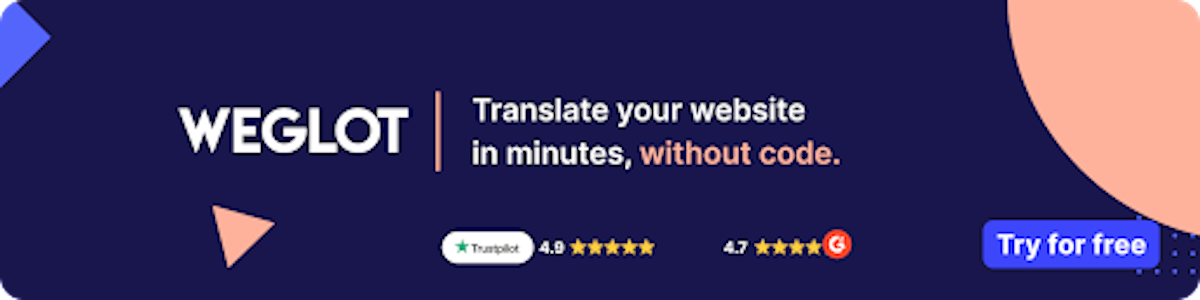 WEGLOT Translate your website