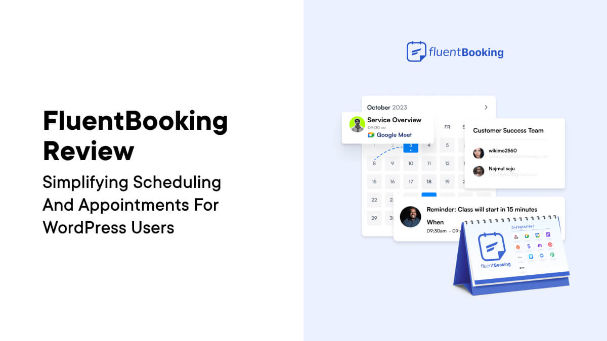 FluentBooking Review