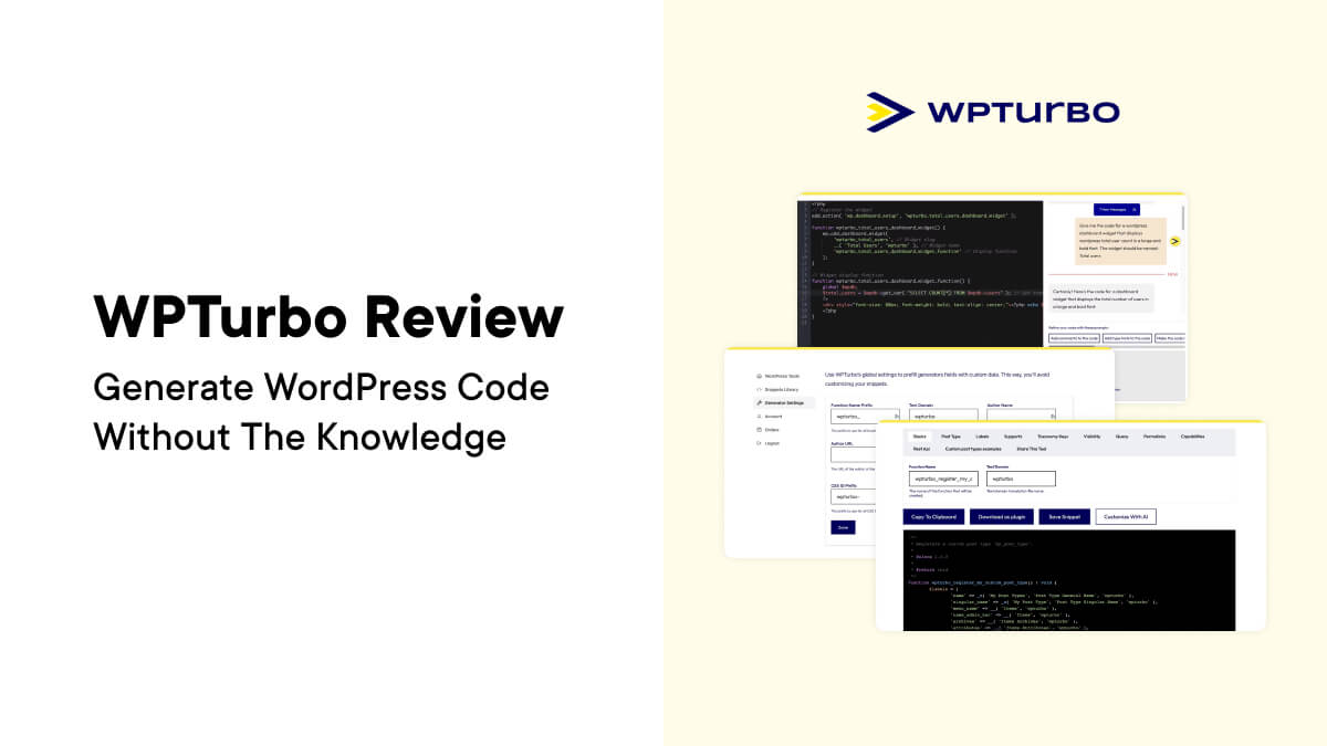 WPTurbo Review