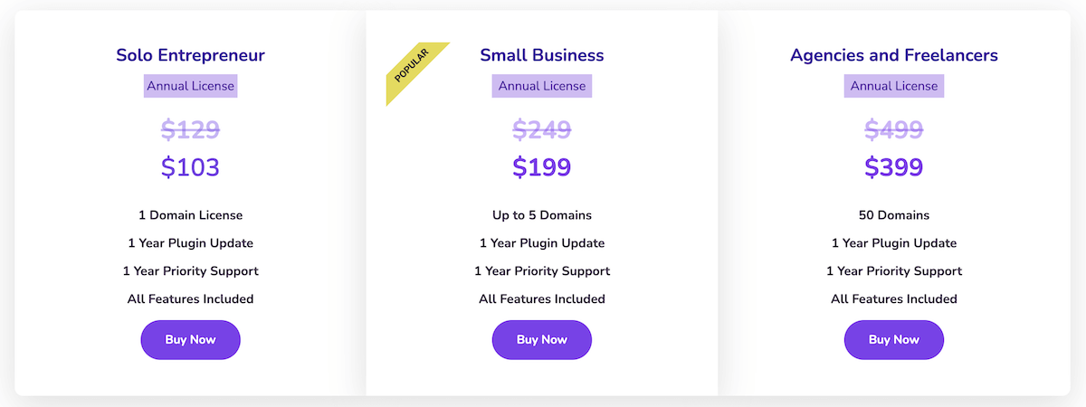 FluentCRM pricing