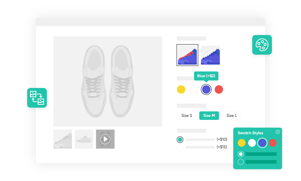 WooCommerce attribute swatches plugin example