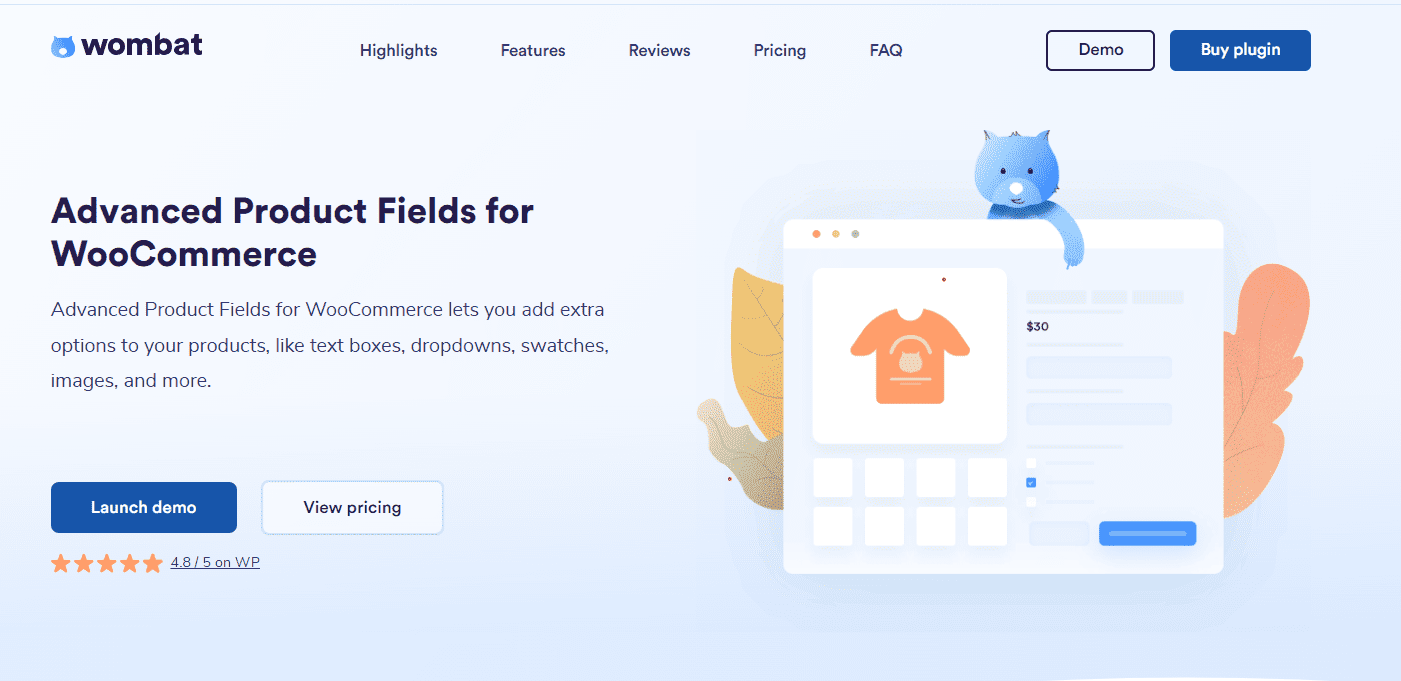 Advanced Product Fields for WooCommerce by StudioWombat