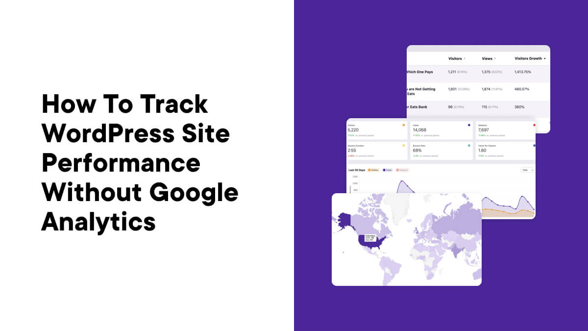 How to Track WordPress Site Performance Without Google Analytics