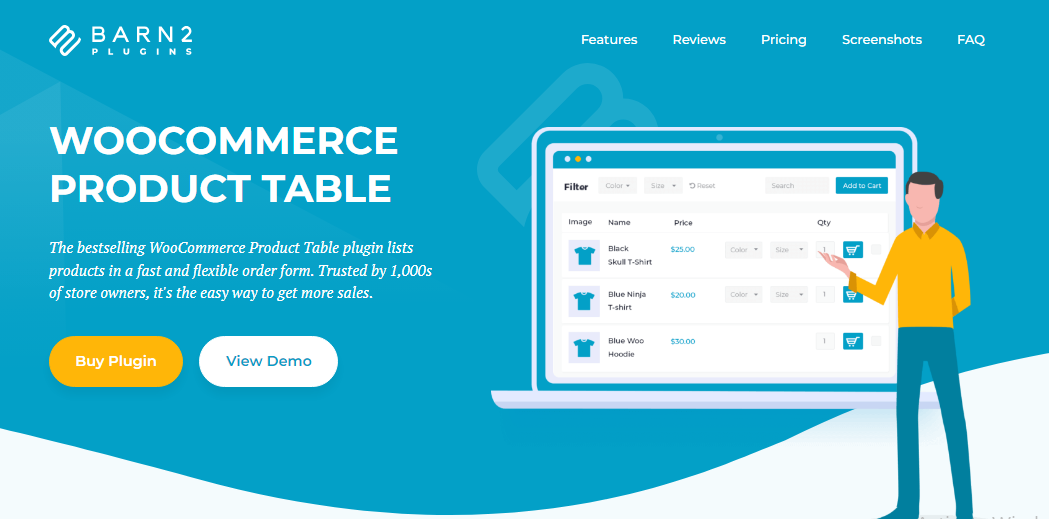 WooCommerce Product Table (Barn2)