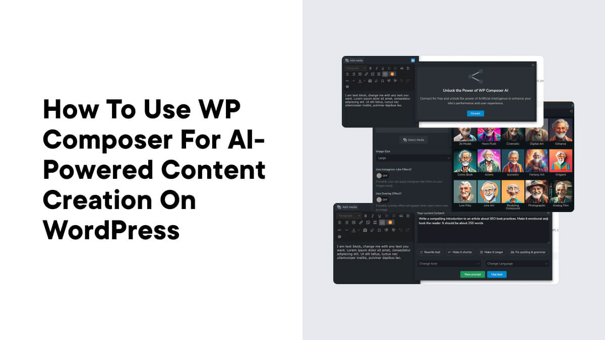 How to Use WP Composer for AI-Powered Content Creation on WordPress