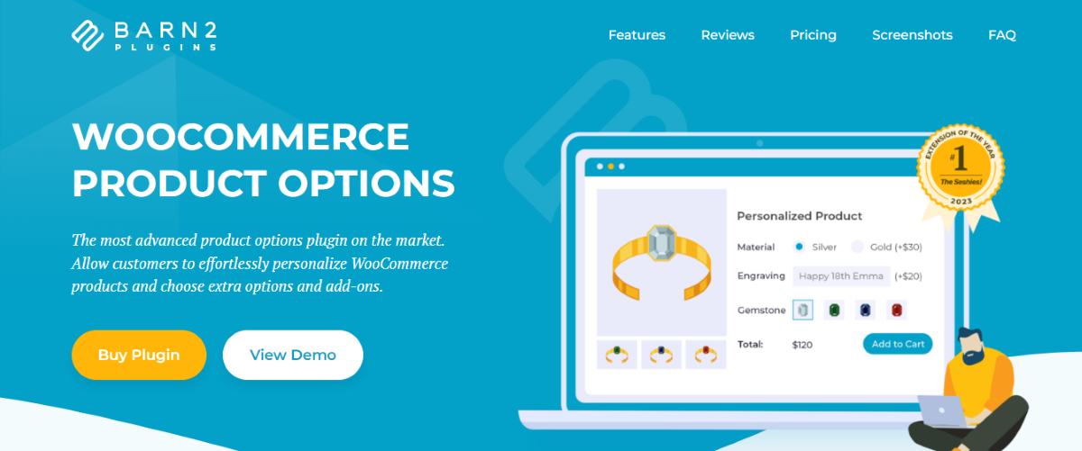 The Barn2 WooCommerce Product Options plugin.