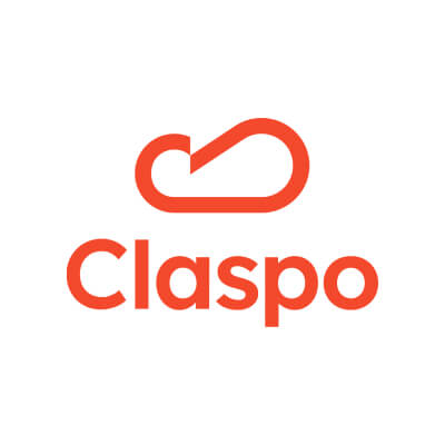 The Claspo logo.