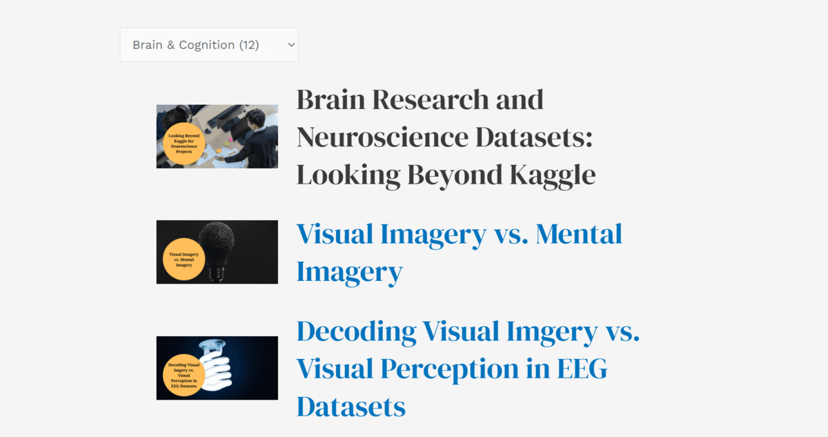 Viewing a taxonomy filter on a portfolio page.
