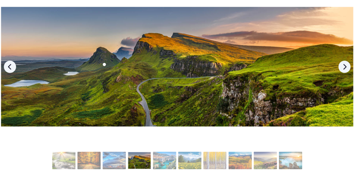 Using the Firelight Lightbox plugin to showcase images within a lightbox.
