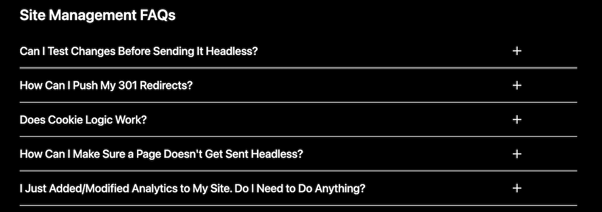 View the list of frequently asked questions before contacting customer support.