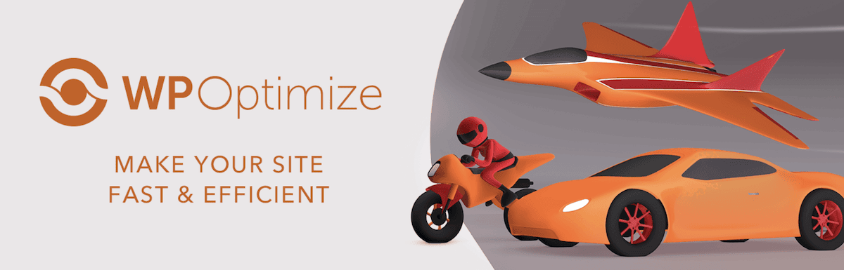 The WP-Optimize plugin header image from WordPress.org.