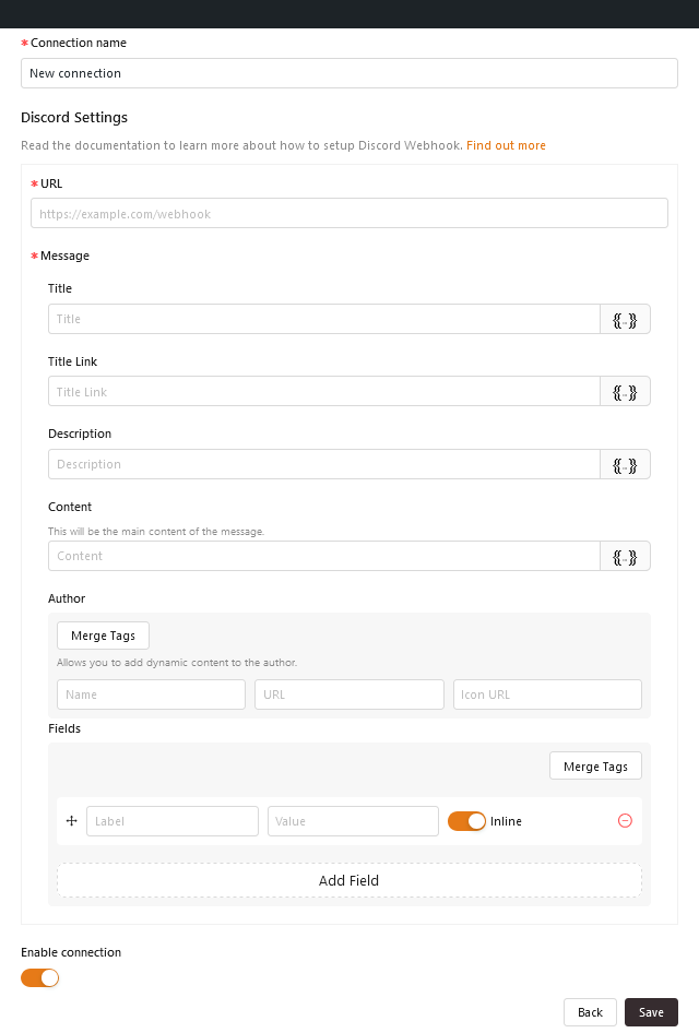 Discord Settings