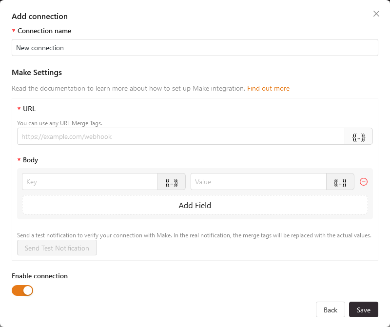 Make Settings