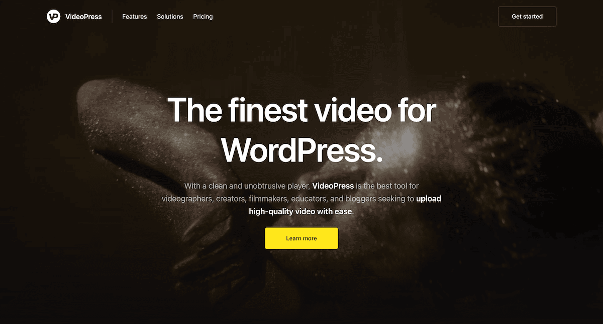 The VideoPress website.