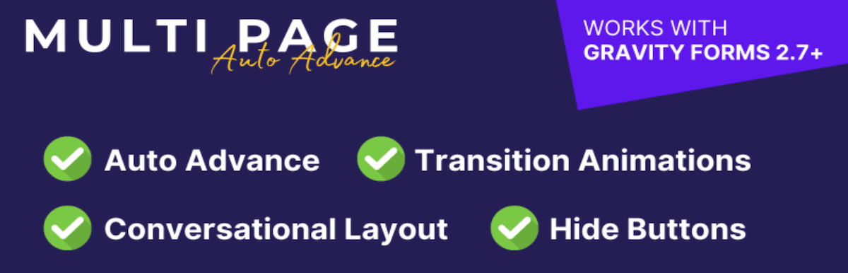 The Multi Page Auto Advance header image from WordPress.org.